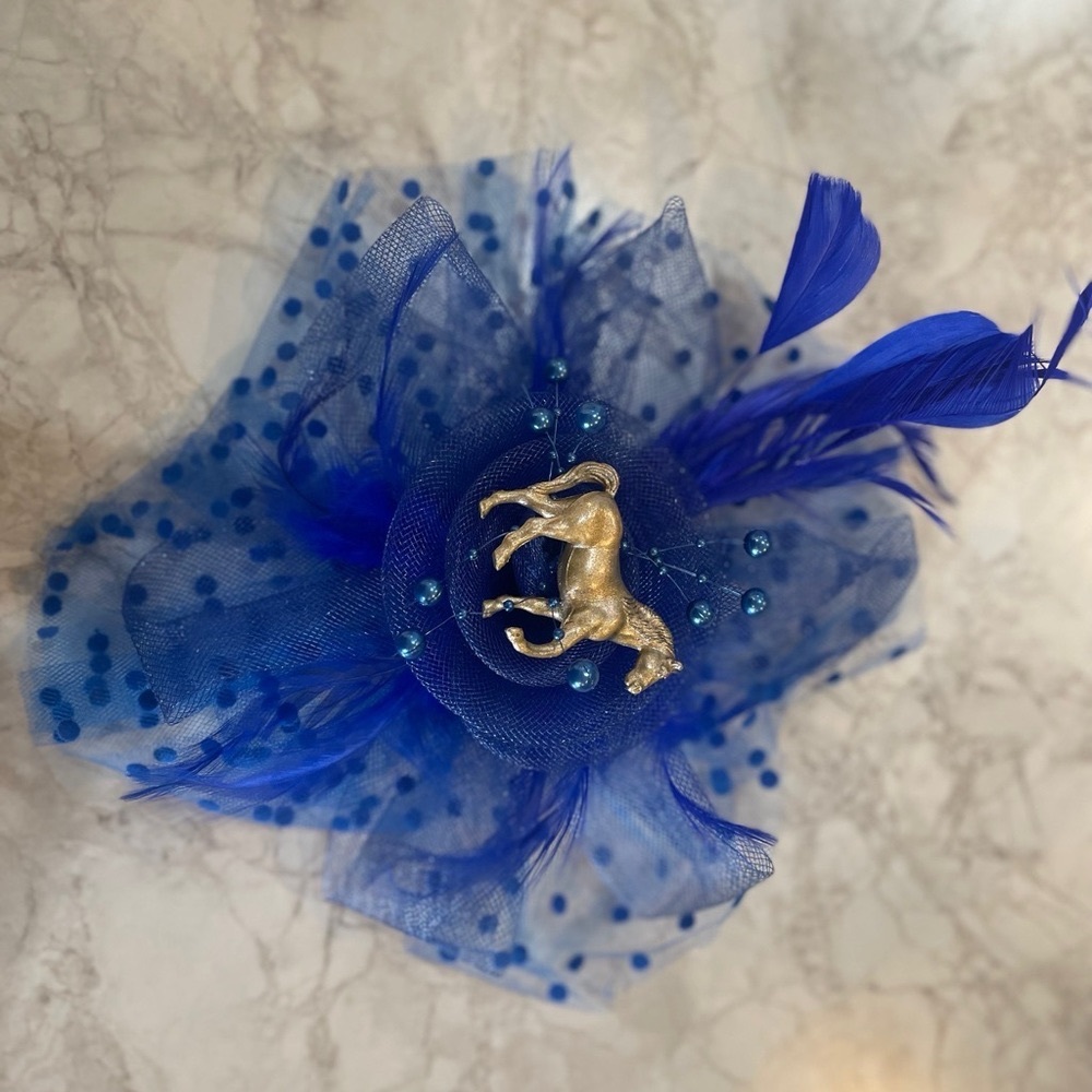Fascinator Hat for Kentucky Derby Mesh Handband